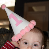 The birthday fun started at breakfast!