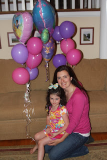 Mama and the birthday girl