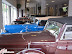 Amazing car collection in the basement of the University of Art.
