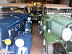 Amazing car collection in the basement of the University of Art.