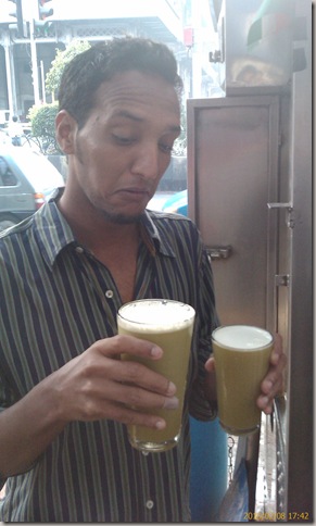 Jumbo Glass Sugarcane Juice at Kala Ghoda Mumbai