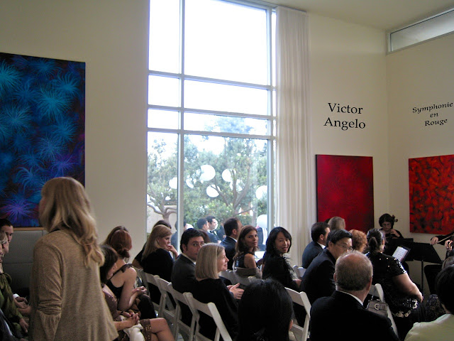 Victor Angelo opening reception celebration