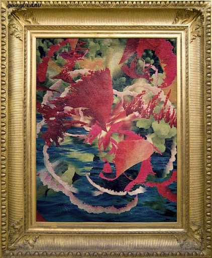 Victor Angelo framed painting edition modern art contemporary fine arts