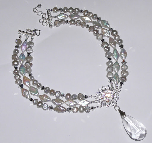 *Silver Belle* DIY Necklace Kit - Plated