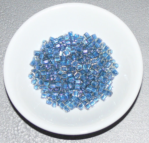 Toho Cubes - 4mm Crystal/Light Capri - PER GRAM