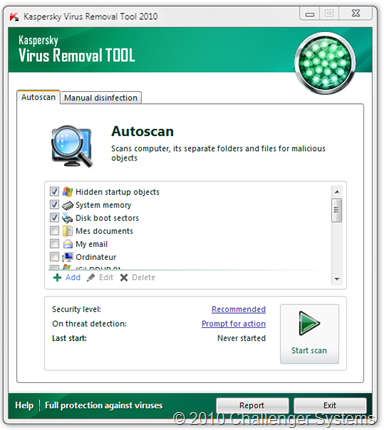 Virus Removal Tools 2010