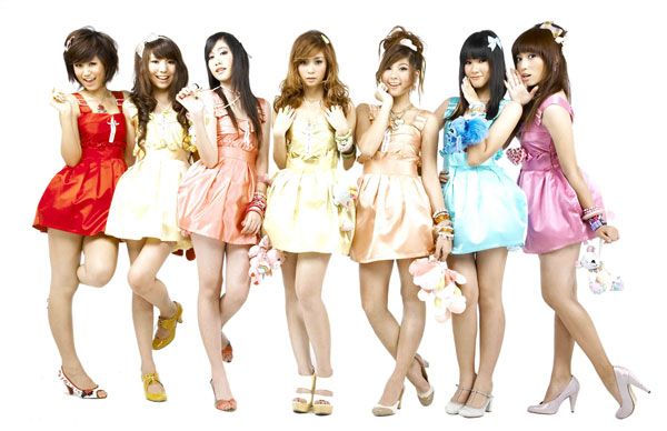 รูปภาพ Seven Days กลุ่มศิลปิน 7 สาวสวย วัยใสปิ๊ง