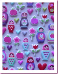 Accessorize Russian Doll stickers