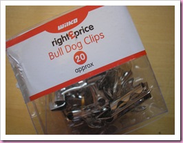 Bulldog clips