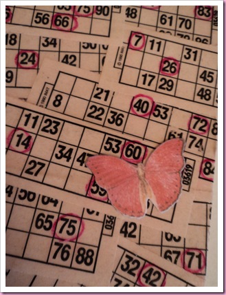 Altered Bingo board