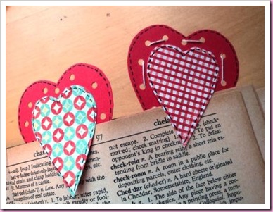 Valentine Heart Bookmark