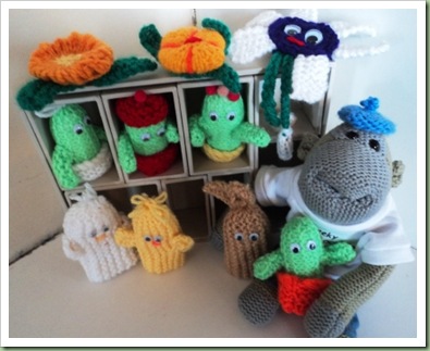 knitted Cactus knitted Cactus