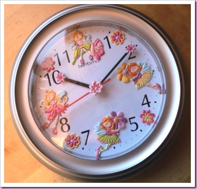 Altered Fairy Clock