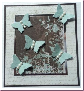 Butterfly Card 1 Butterfly Card 1