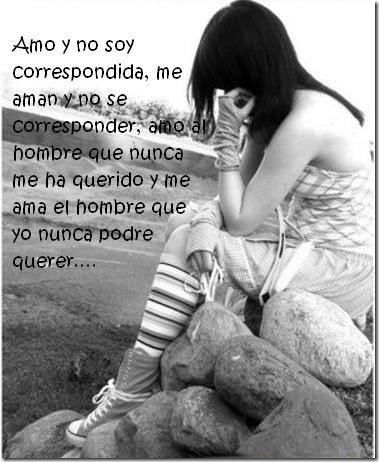 Imágenes con frases de amor no correspondido Imágenes con frases de amor no correspondido