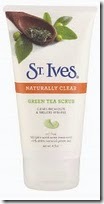 St. Ives Naturally Clear Green Tea Scrub