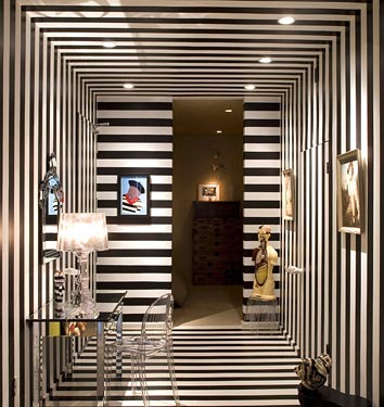 [hallway-walls-ceilings-floors-in-black-and-white-stripes via jordanguidedesign[4].jpg]