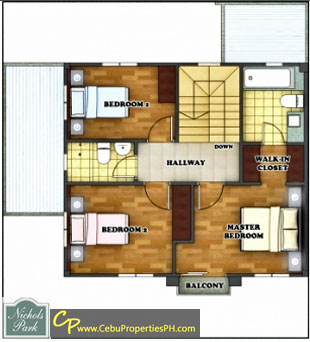 Nichols Park Westminster III Second Floor Layout
