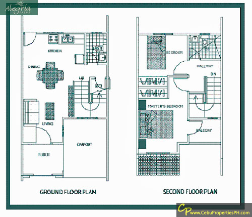 Alegria Palms Amorsolo Classique Floor Plan
