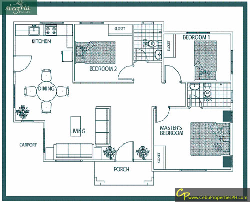 Alegria Palms Hermoso Floor Plan