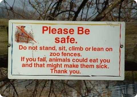 Funny Caution board