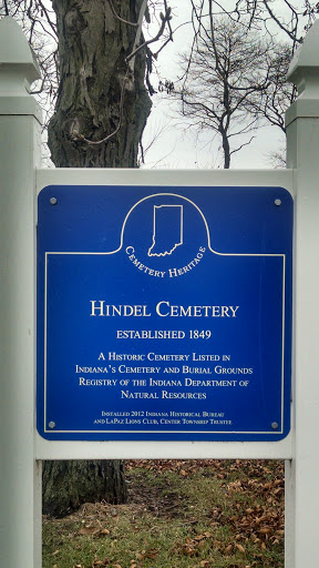 Hindel Cemetery - 1849
