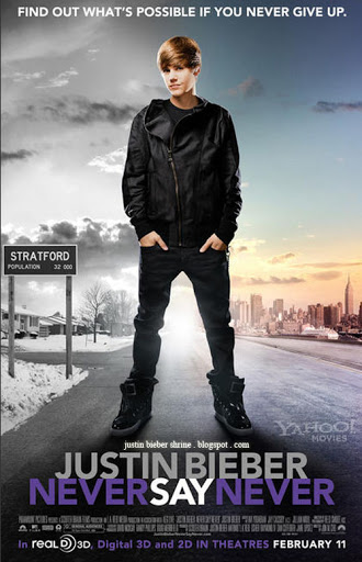 new justinbieber neversaynever justin bieber never say never 3d poster. new justinbieber neversaynever