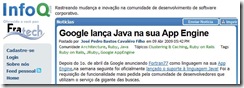 Estréia na InfoQ