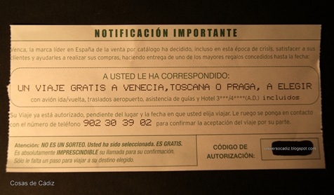 notificacion venca viaje