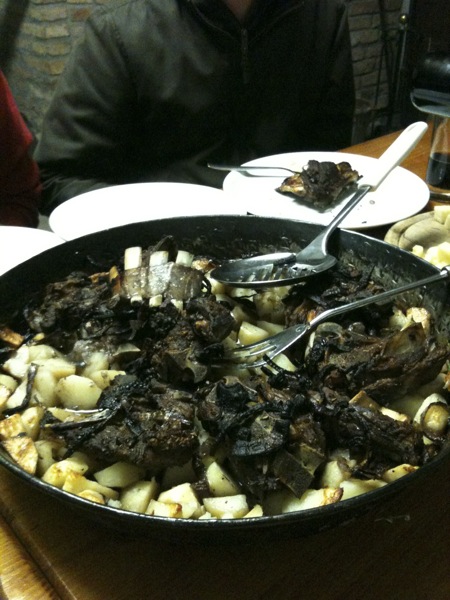 Chevreau et pommes de terre