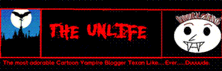 a cheeky vampire Texan blogger named Chet who writes about pop culture, monster/horror/B-movies and other crap in general