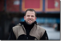 Kabuki took this of me, rare to get me smiling in front of the camera