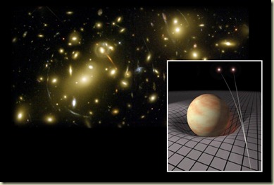 abell-2218-mass-bends-light