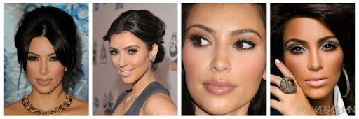 Kim Kardashian's make-up