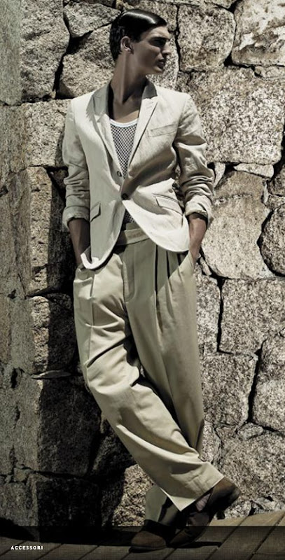 Carlo Pignatelli, Outside Uomo lookbook primavera verano 2010
