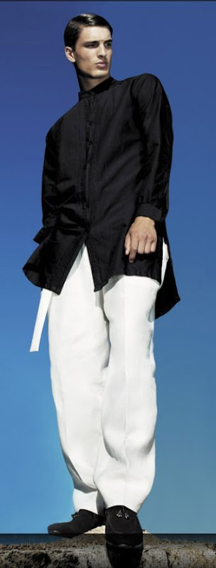 Carlo Pignatelli, Outside Uomo lookbook primavera verano 2010