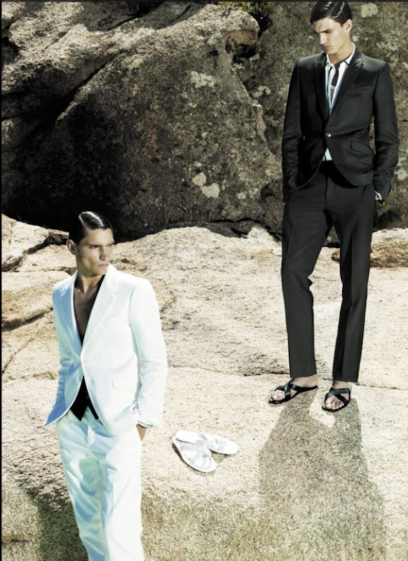 Carlo Pignatelli, Outside Uomo lookbook primavera verano 2010