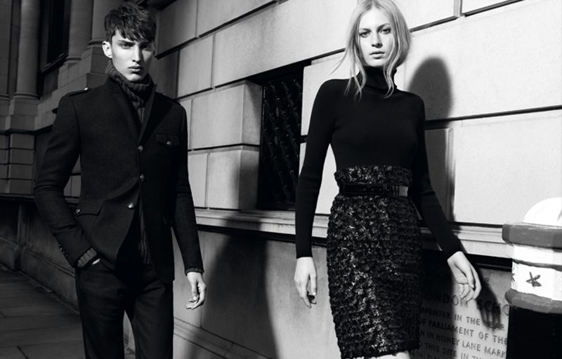 Burberry Black Label, otoño invierno 2010