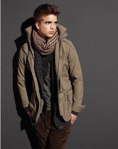 Bershka, menswear lookbook Winter 2010