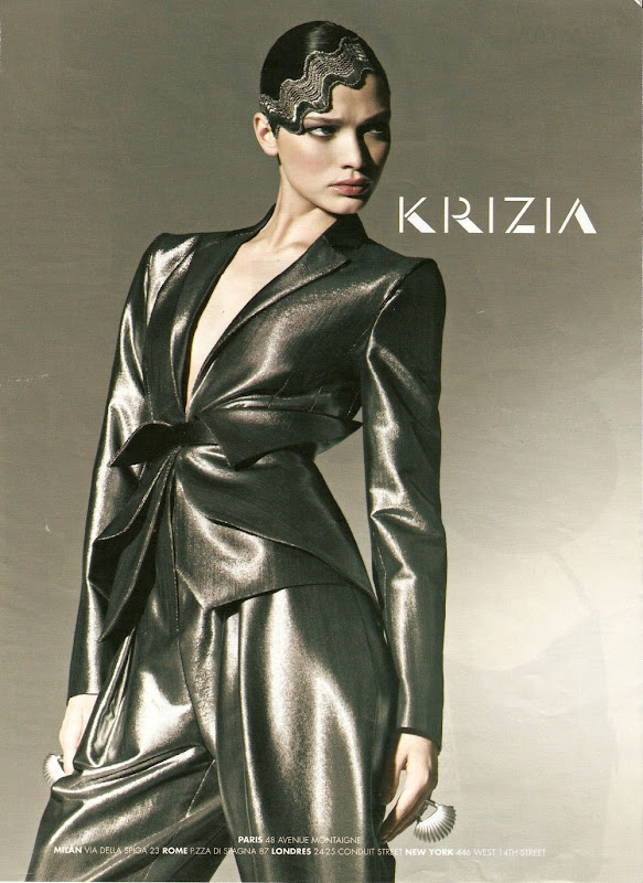 Krizia, campa&ntilde;a oto&ntilde;o invierno 2010