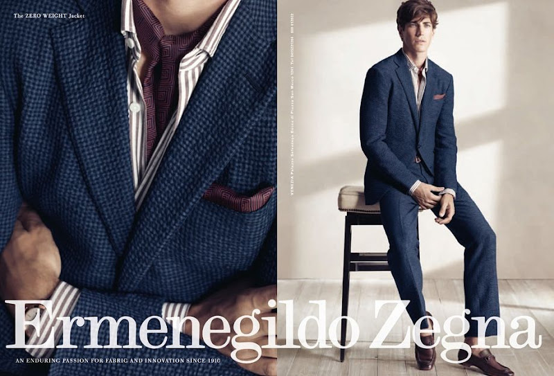 Ermenegildo Zegna,campaña primavera verano 2011