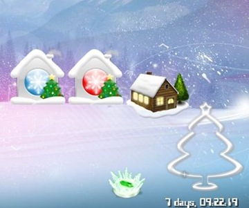 Snow Christmas Tree 01