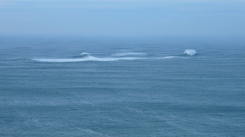 even there are waves in the middle of the ocean!