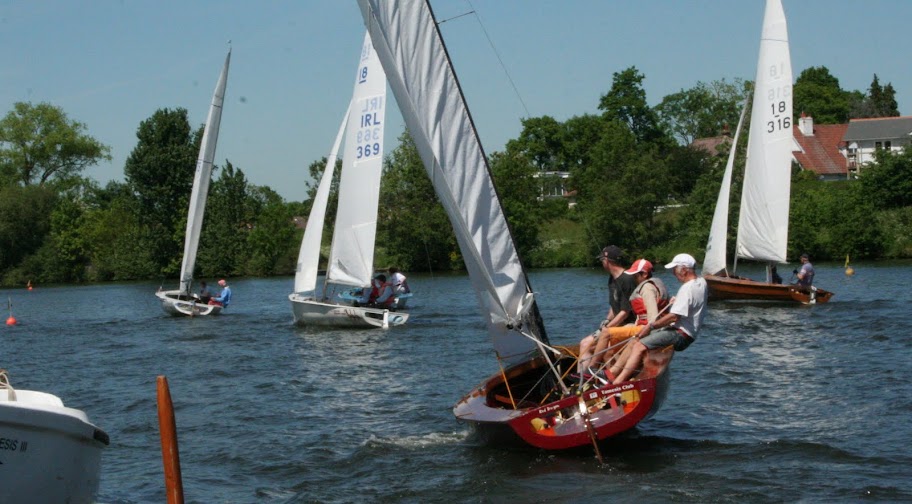 National 18s beating down river