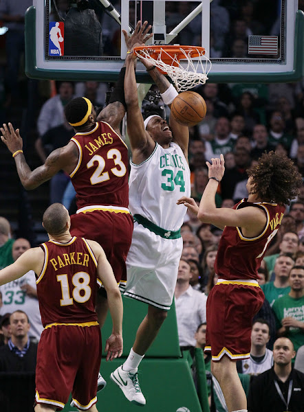 Rondo8217s TripleDouble Lifts Celtics over Cavaliers Series Tied