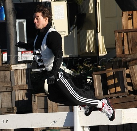 Wearing Brons 8211 Tom Cruise Does His Stunts Sporting LeBron VII8217s