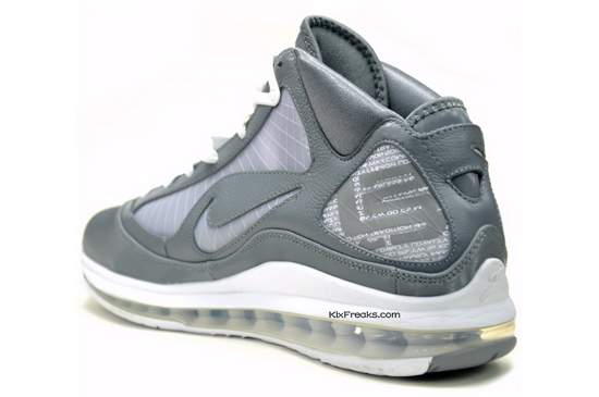Cool Grey  White Nike Air Max LeBron VII Coming in March