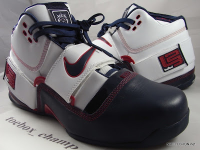 nike zoom soldier pe olympic two 1 02 LeBrons Nike Zoom Soldier USA Basketball Player Exclusive