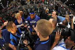 2010 NBA All Star: LeBron James Eastern Conference Practice lebron james nba 100213 all star dallas 02 2010 NBA All Star: LeBron James Eastern Conference Practice