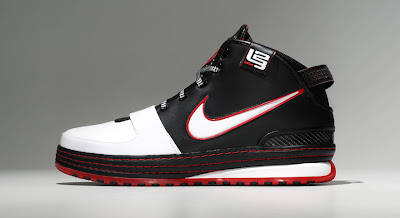 Be Unstoppable... With the New Nike Zoom LeBron VI nike zoom lebron 6 gr black white red 10 04 Be Unstoppable... With the New Nike Zoom LeBron VI